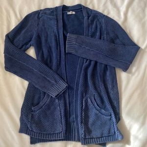Faded navy gray Cardigan